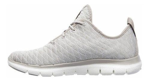 Imagen 2 de 6 de Tenis Skechers Flex Appeal 2.0 Beige Mujer 12891/tpe