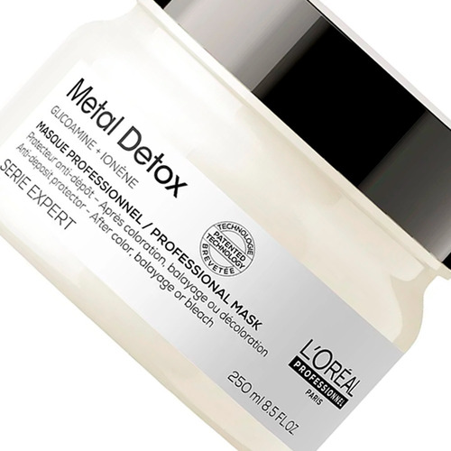 Loreal Profesional Metal Detox Máscara Color Teñidos Chico