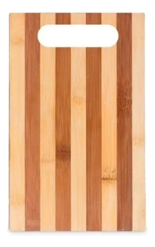 Tabla Para Picar Madera Bambu 16x26cm Picada Bandeja Pettish