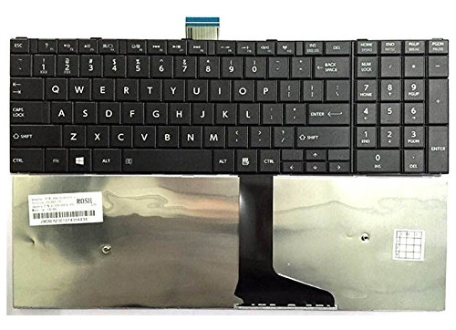 Nosotro Portatil Teclado Negro Para Toshiba Satellite