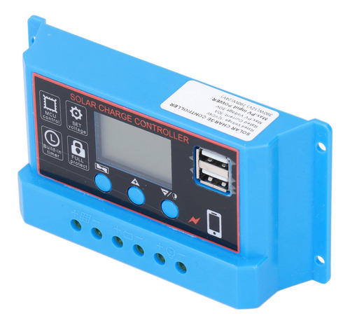 Controlador De Panel Regulador Inteligente De Carga Solar Lc
