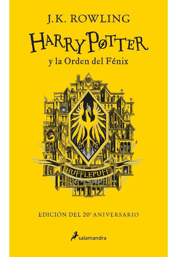 Harry Potter Y La Orden Del Fénix 20 Aniversario Hufflepuff