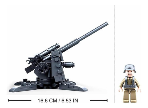 Juego De Bloques De Construcción Antiaéreos Alemanes General