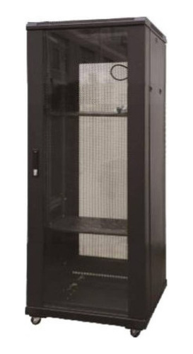 Rack -vf- 32u De Piso 600x800 Negro Puerta Hiperventilada