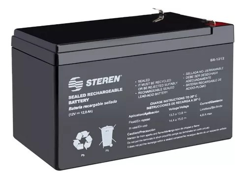 Batería Mhb 12v 12ah Ms12-12 Recargable Para Ups