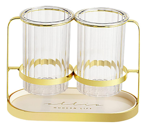 Soporte Para Utensilios De Cocina, Organizador De Dorado