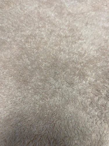 Tela Lana Con Piel - Colores Beige Opaco