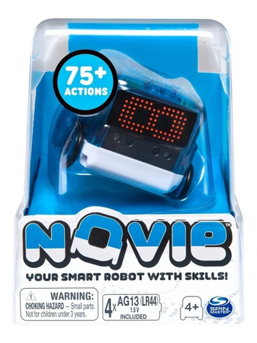 Novie Robot Spinmaster Interactivo 100% Original 75acciones 