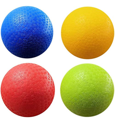 Bolas De Patio De Juego Round De 8.5 Pulgadas (juego De 4) C