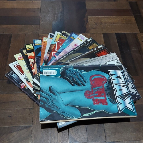 Lote 27 Gibis Marvel Max