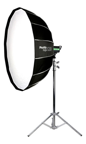 Octo Softbox 120cm Plegado Rapido Phottix Raja Motura Bowens