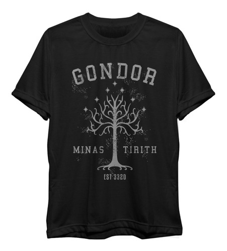 Camiseta Gondor Tree Árvore Minas Senhor Dos Aneis Freekz