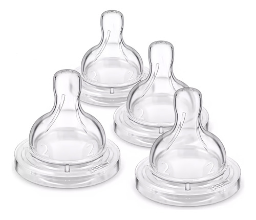 Set Tetinas Avent Natural Classic Anticólicos 4 Piezas