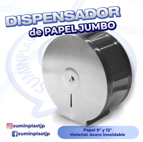 Dispensador De Papel Jumbo 