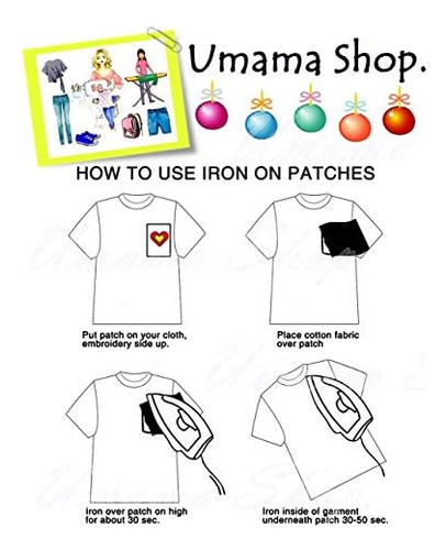 Umama Patch Set De 3 Parches De Dibujos Animados Con Diseño