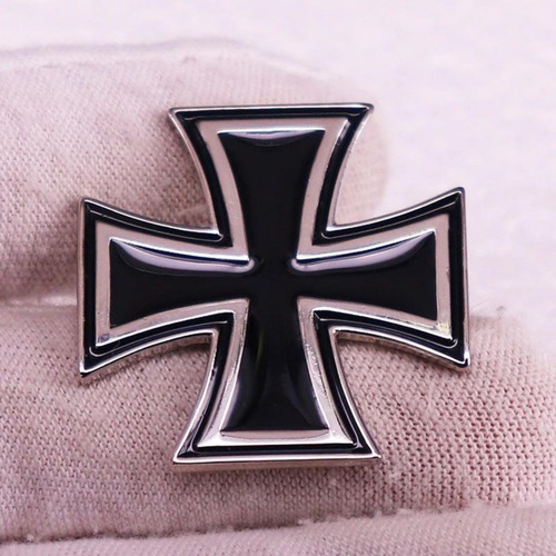 Pin Broche Cruz De Ferro Alemã Malta Maltese Guerra Metal