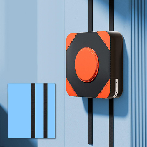 Almohadilla De Perforación De Pared Montada En Naranja 40cm