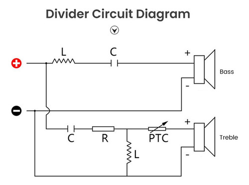 Altavoz: Placa De Audio De 2 Vías, Divisor De Frecuencia -