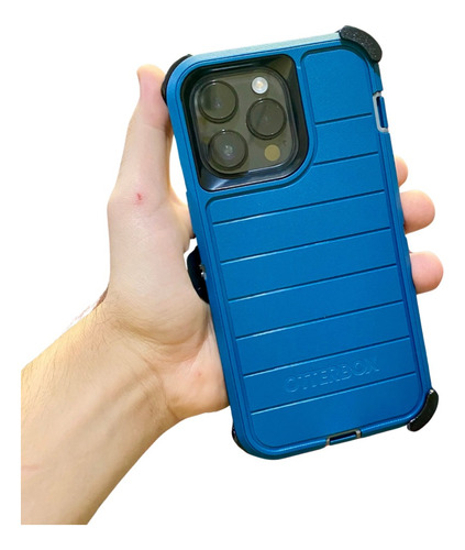 Funda Otterbox Serie Defender Pro + Clip Para iPhone 15