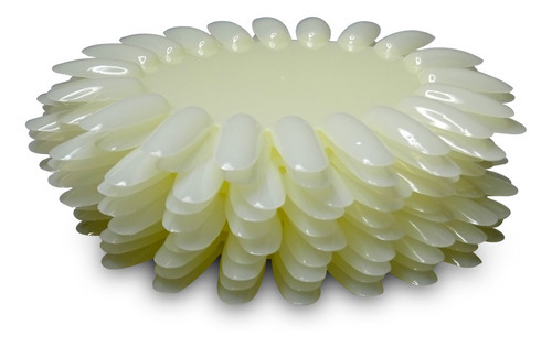 Kit 10 Discos Display Unhas Postiça Mostruário/esmalte Cor Natural