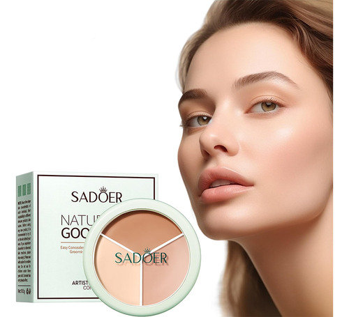 Sadoer - Corrector Artistico Tricolor, Paleta De Correctores