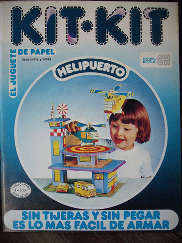 Kit- Kit Libro Infantil Para Armar Troquelado 1979 Sin Uso