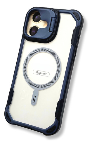 Funda Iphone 16 Pro Max Incluye Protector Pantalla Gb01 Negro Bracket Case