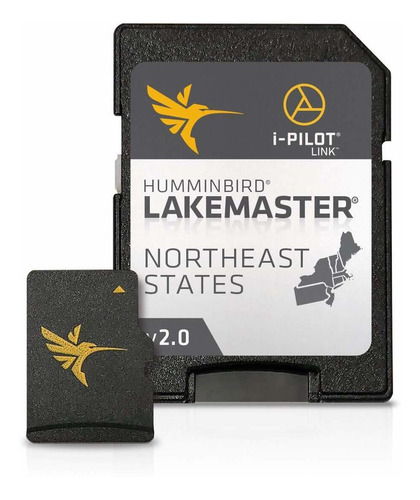 Lakemaster Plus Northeast 5 Digital Gps Maps Micro Card