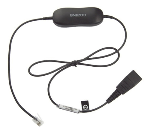 Jabra Gn1200 Cable Con Conexión Qd Y Rj-9 (88001-99)