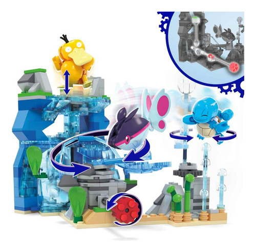 Mega Pokémon Aventura Acuática 319 Pcs Mod Hxf79