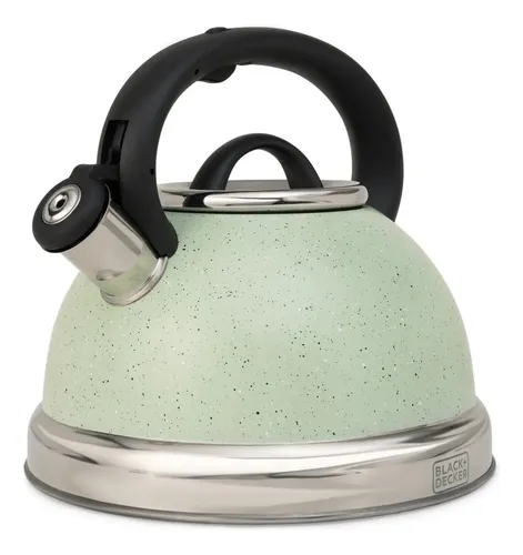 Chaleira 3 Litros Com Apito Steam&stone Black+decker Mint