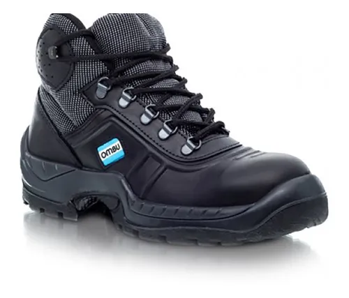 Zapato Botin Trabajo Seguridad Ozono Ombu Puntera Plastica