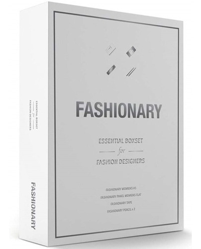 Fashionary Boxset Esencial Para Diseñadores De Moda Blanco