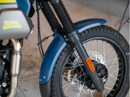 Imagen 23 de 25 de Royal Enfield Scram 411 Himalayan Skyline Blue Entrega Ya