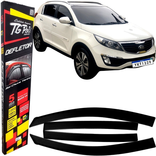 Calha De Chuva Defletor Tg Poli 04 P Sportage 2011 2012 2013