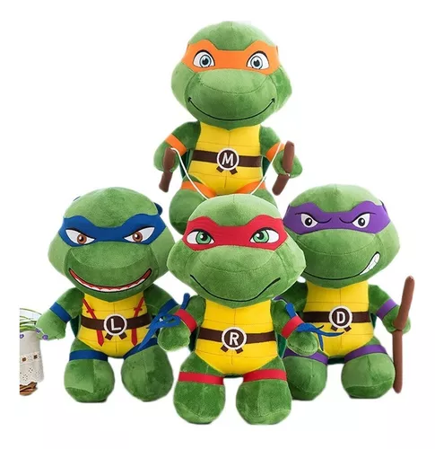 Boneco Tartaruga Ninja - Rafael, Leonardo, Michelangelo, Donatello -  Classico dos Anos 90 - Ninja Turtles - LojaRV - Bonecos - Magazine Luiza