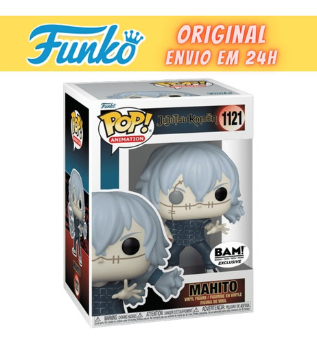 Boneco Funko Pop Jujutsu Kaisen Mahito - Exclusivo 1121