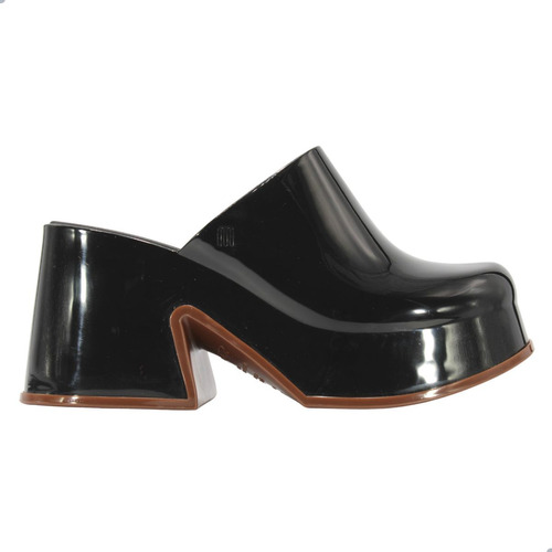 Mule Adulto Salto Melissa Mia Cor Preto