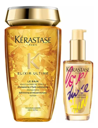 Kérastase Bain Elixir 250 Ml + Elixir Ultime 30 Ml
