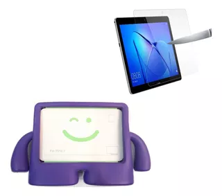 Huawei Mediapad T5 10 10.1 Funda Niños Cover + Mica Vidrio