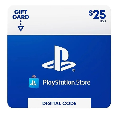 Tarjeta Psn Gift Card 25 Usd Playstation - Solo Cuenta Eeuu