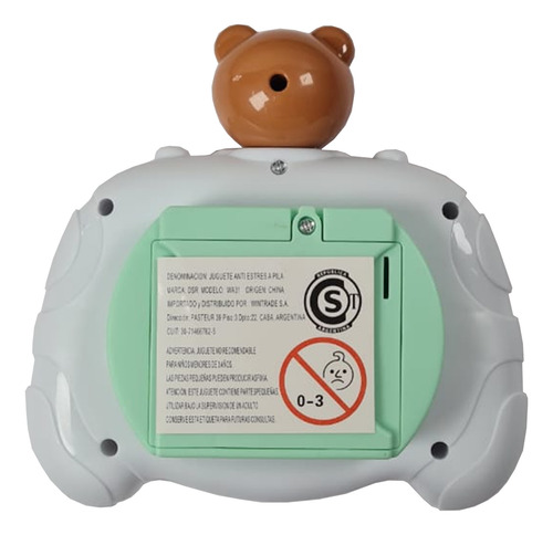 Consola Pop It Electronico Luz Y Sonido Capibara Carpincho
