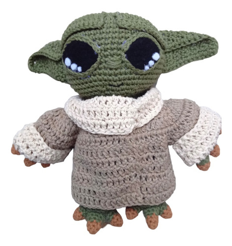 Yoda Muñeco Amigurumi