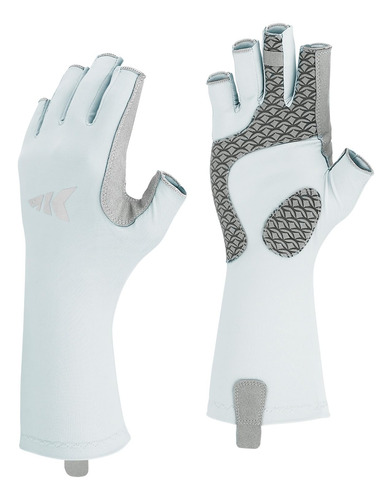 Guantes De Pesca Upf 50, Secado Rápido Y Sin Dedos