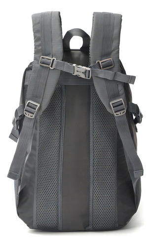 Mochila Deportiva Camping W-active Limitless 46x30x21cm 35l Color Gris