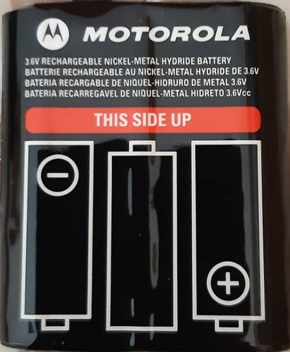 Motorola Bateria Original 3.6v Pmnn4477a De Radio Talkabout