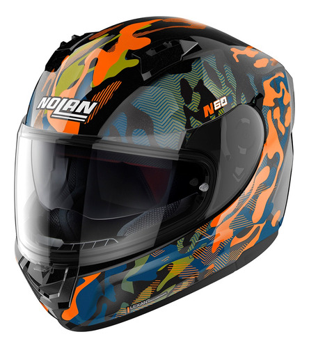 Casco Moto Integral Nolan N60-6 Foxtrot Doble Visor