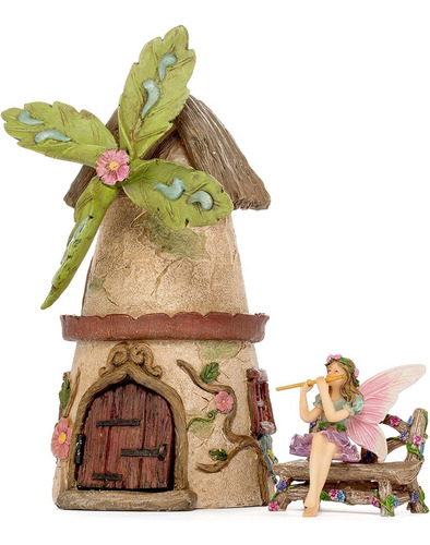 Miniature Fairy Garden House Kit - Mini Fairy Figurines - In