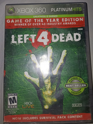 Left 4 Dead Para Xbox 