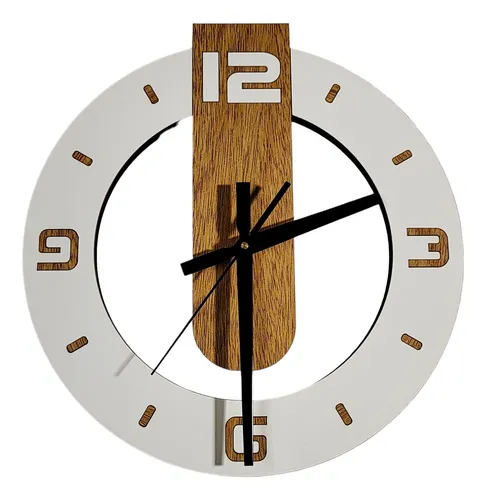 Diseño de relojes de pared en madera hotsell